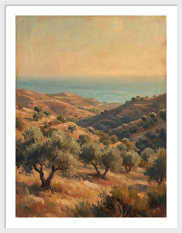Serene Mediterranean Landscape