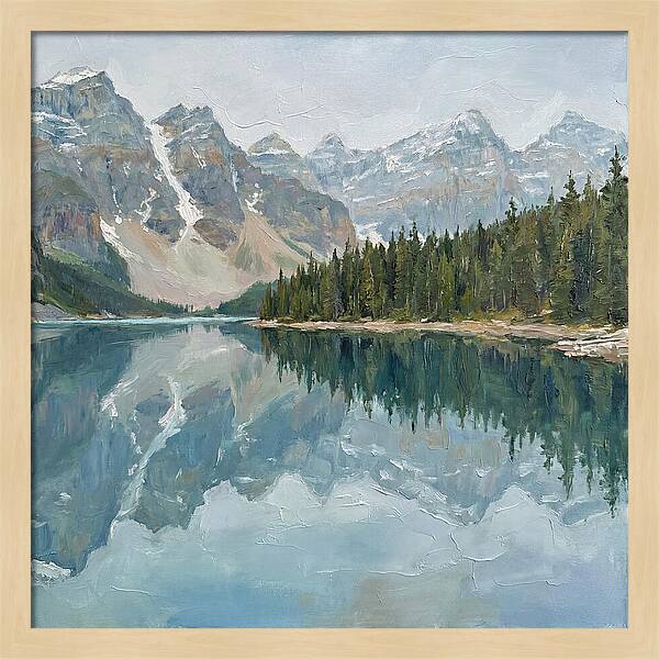 Serene Moments At Mirror Lake