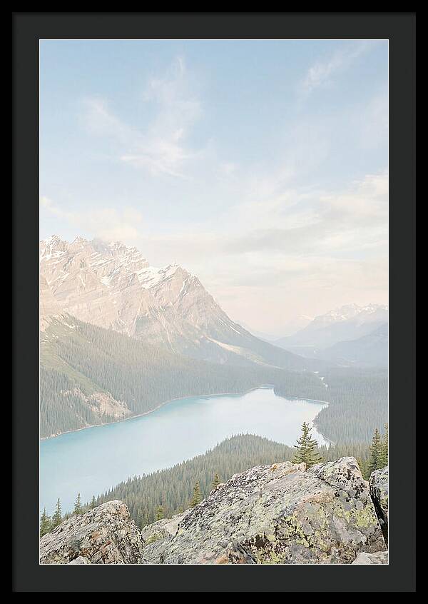 Serene Moments By Moraine Lake