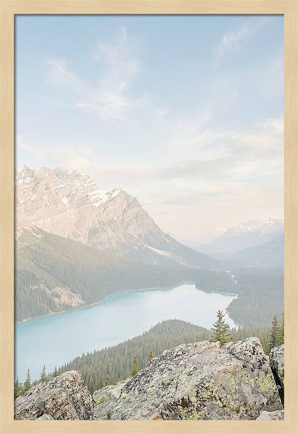 Serene Moments By Moraine Lake