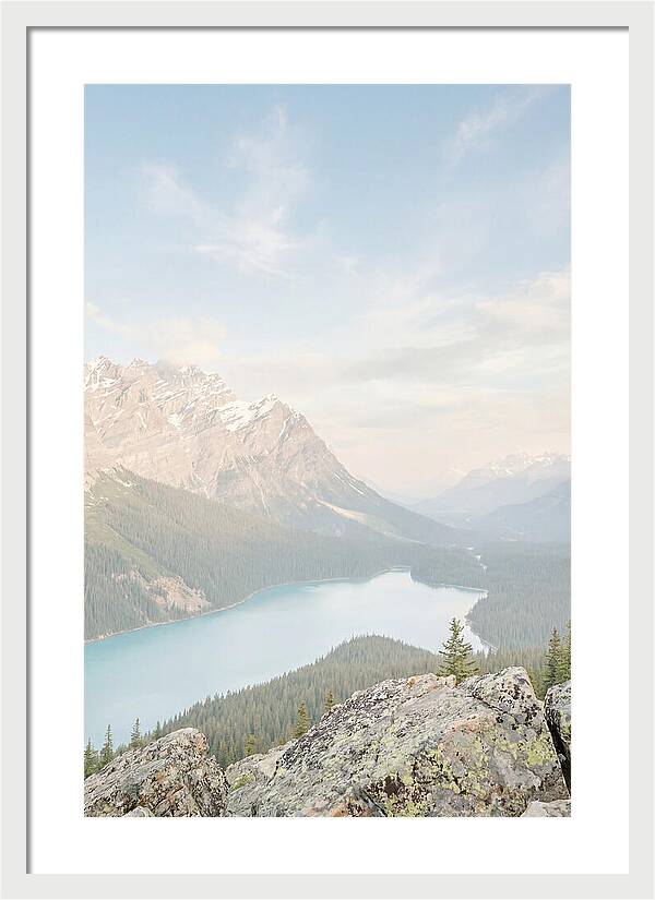 Serene Moments By Moraine Lake