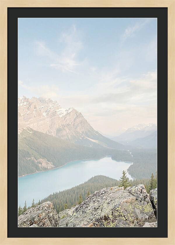 Serene Moments By Moraine Lake