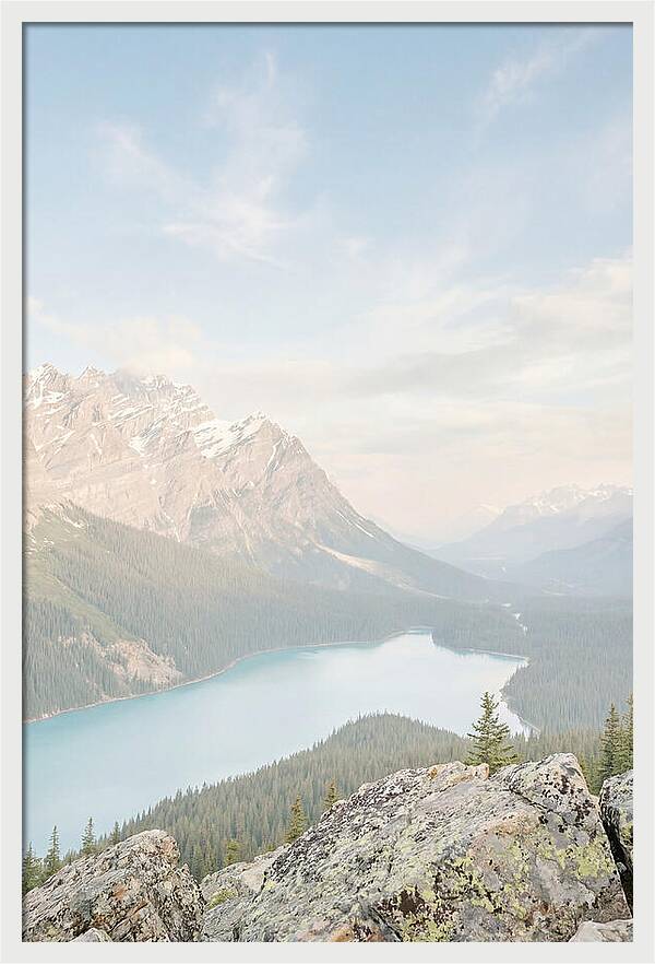 Serene Moments By Moraine Lake
