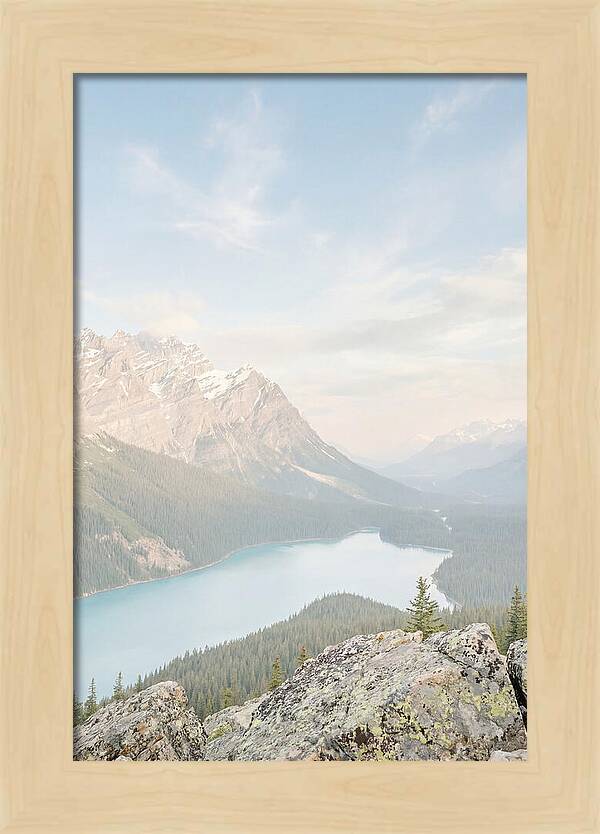 Serene Moments By Moraine Lake