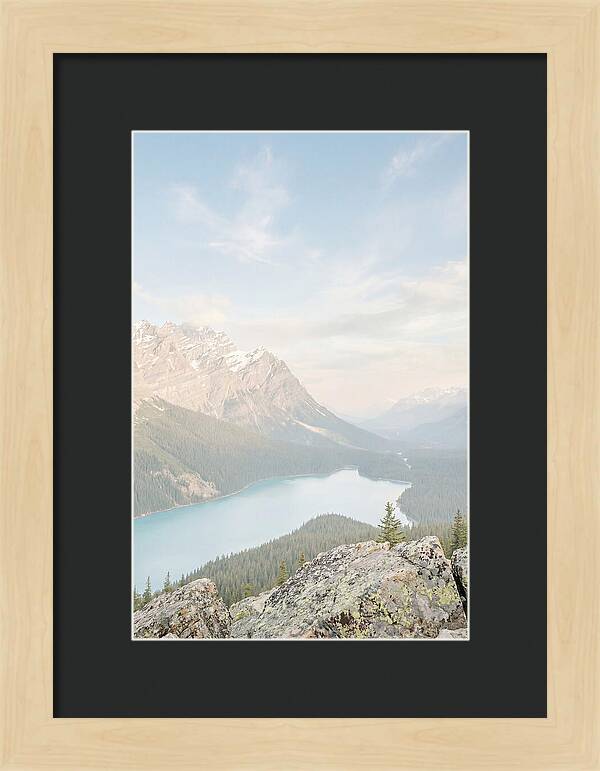 Serene Moments By Moraine Lake