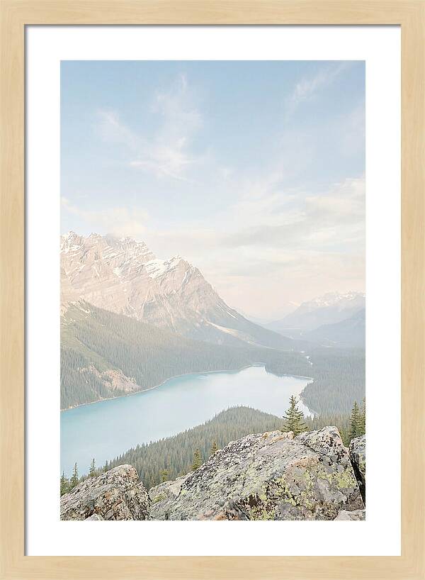 Serene Moments By Moraine Lake
