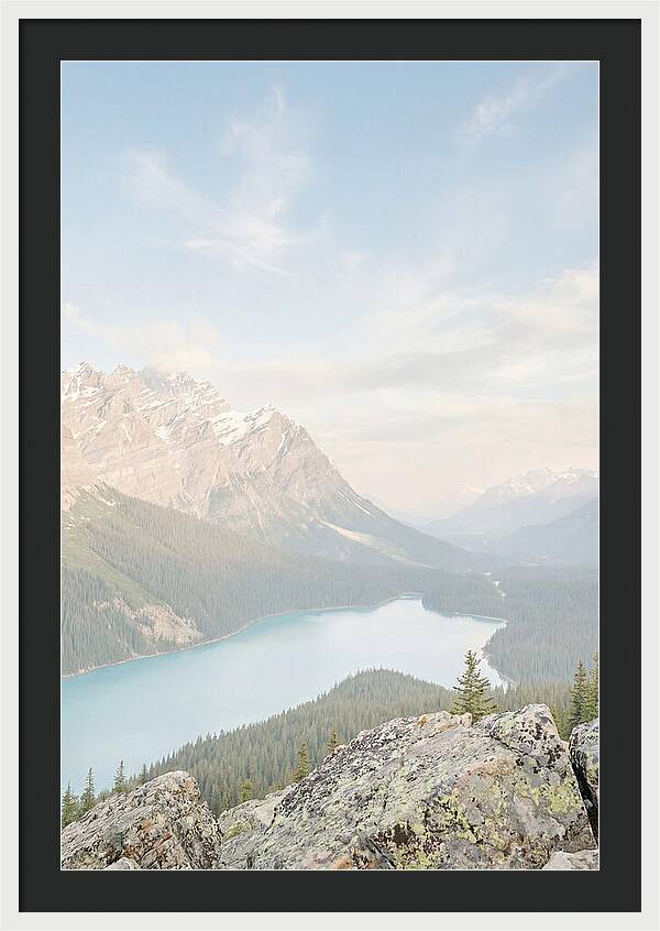 Serene Moments By Moraine Lake