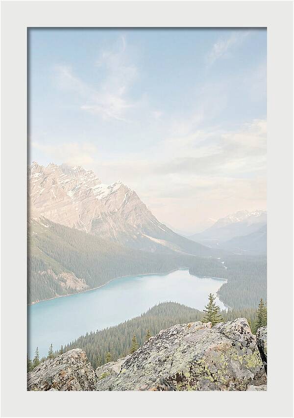 Serene Moments By Moraine Lake