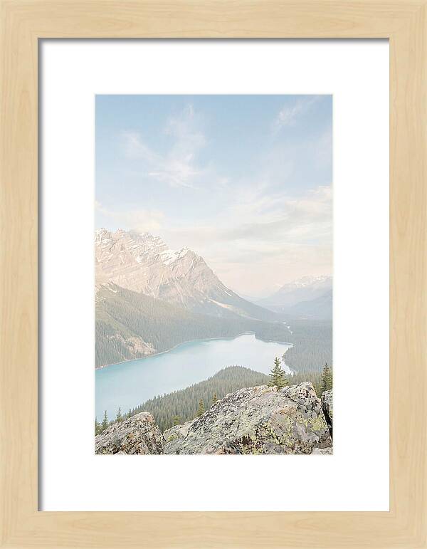 Serene Moments By Moraine Lake