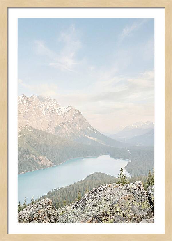 Serene Moments By Moraine Lake