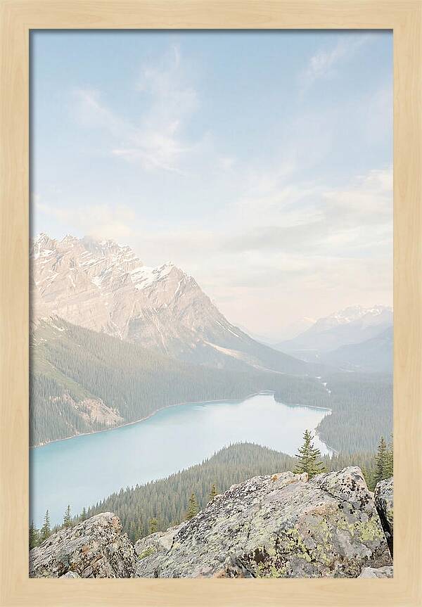 Serene Moments By Moraine Lake