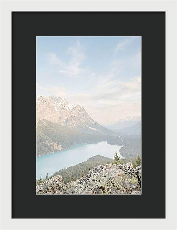 Serene Moments By Moraine Lake