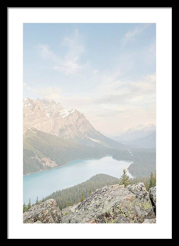 Serene Moments By Moraine Lake