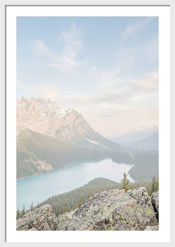 Serene Moments By Moraine Lake