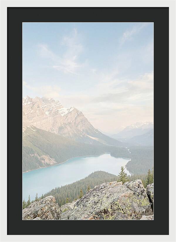 Serene Moments By Moraine Lake