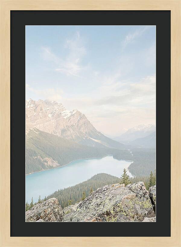 Serene Moments By Moraine Lake