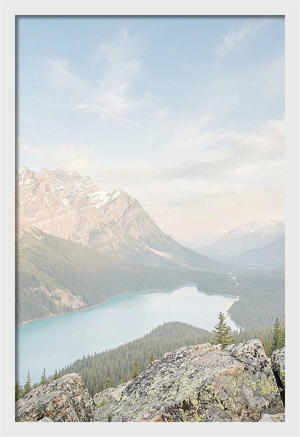 Serene Moments By Moraine Lake
