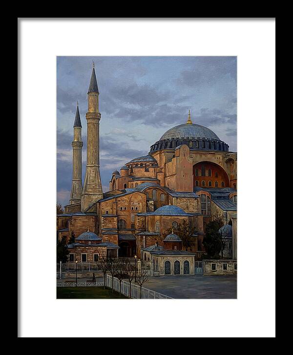 Serene Mosque Under Twilight