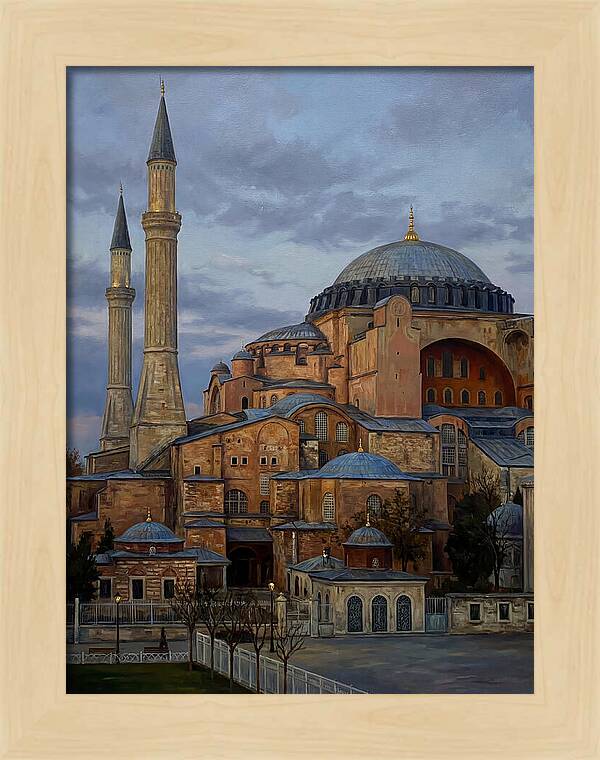 Serene Mosque Under Twilight
