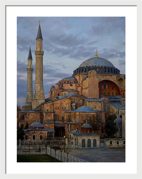 Serene Mosque Under Twilight