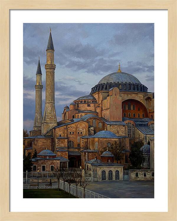 Serene Mosque Under Twilight