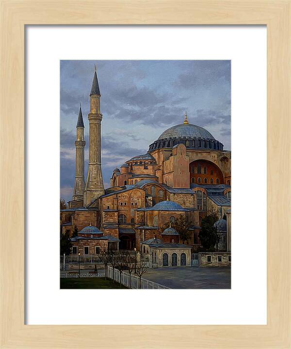 Serene Mosque Under Twilight