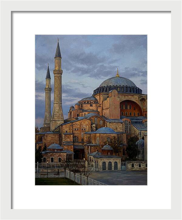 Serene Mosque Under Twilight