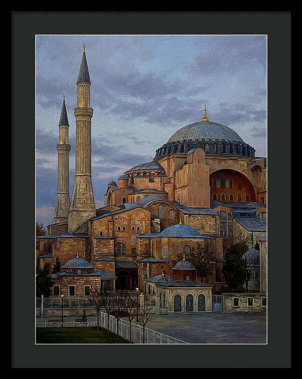 Serene Mosque Under Twilight