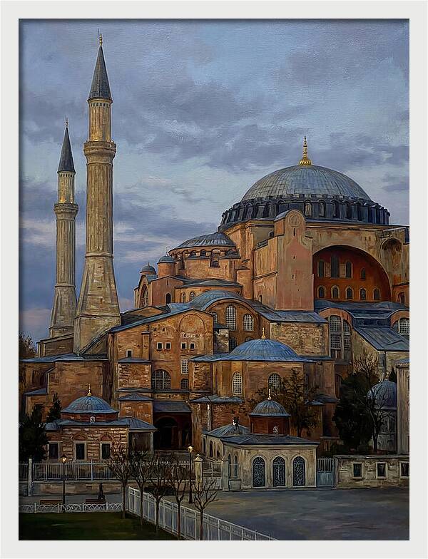 Serene Mosque Under Twilight