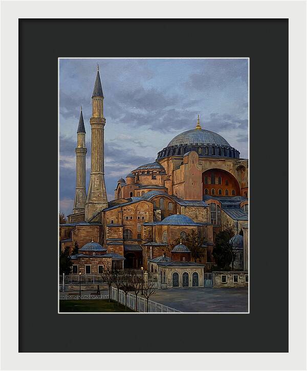 Serene Mosque Under Twilight