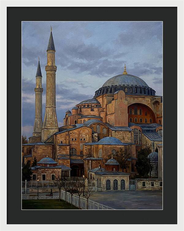 Serene Mosque Under Twilight