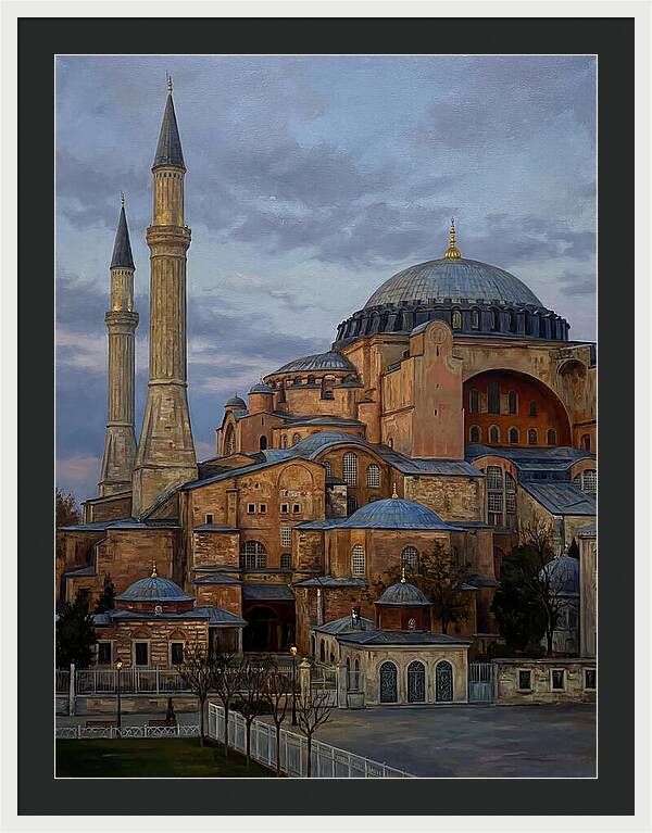 Serene Mosque Under Twilight