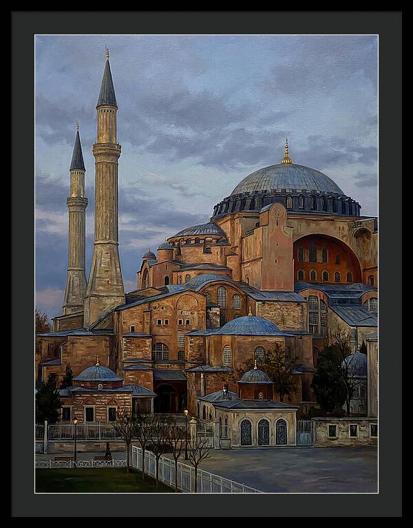 Serene Mosque Under Twilight