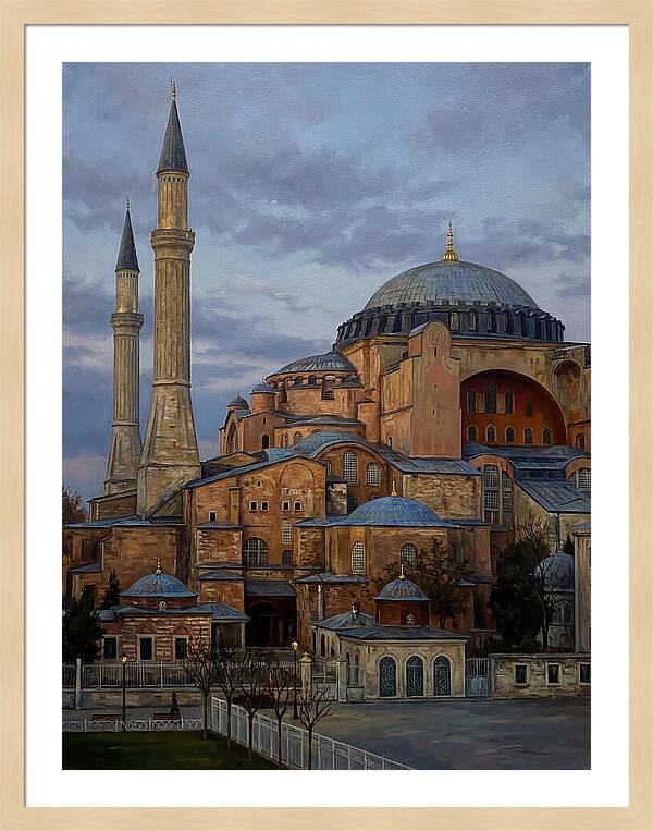 Serene Mosque Under Twilight