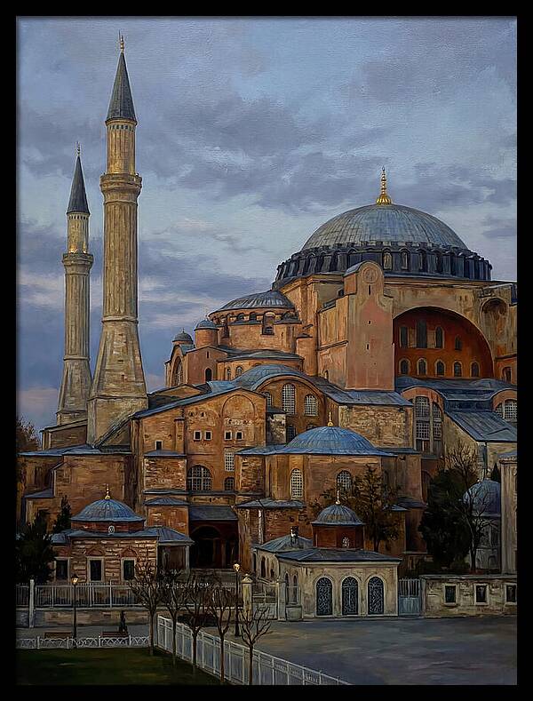 Serene Mosque Under Twilight
