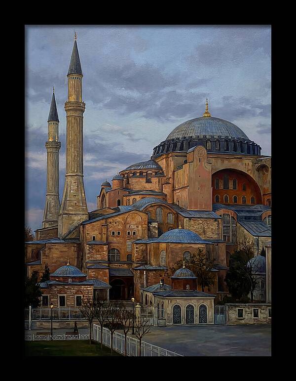 Serene Mosque Under Twilight