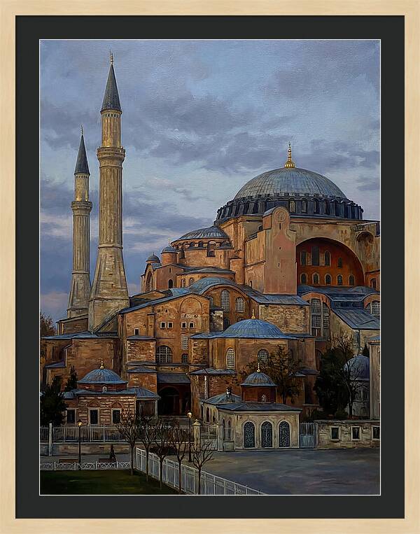 Serene Mosque Under Twilight