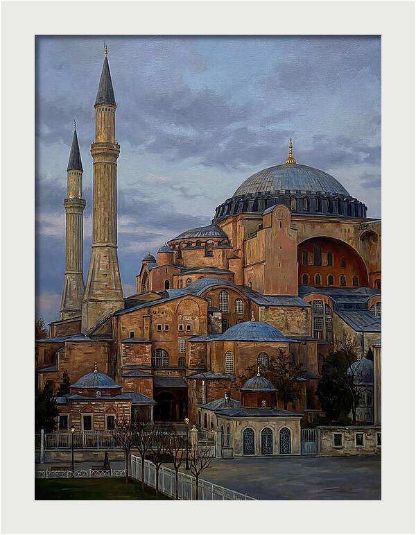 Serene Mosque Under Twilight