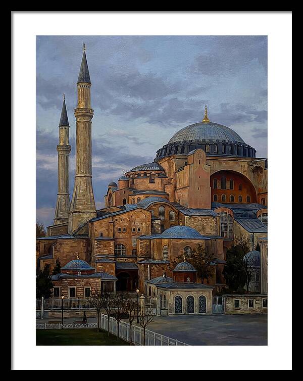 Serene Mosque Under Twilight