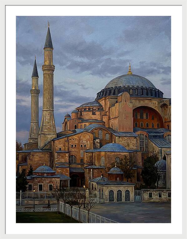 Serene Mosque Under Twilight