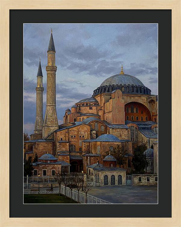 Serene Mosque Under Twilight