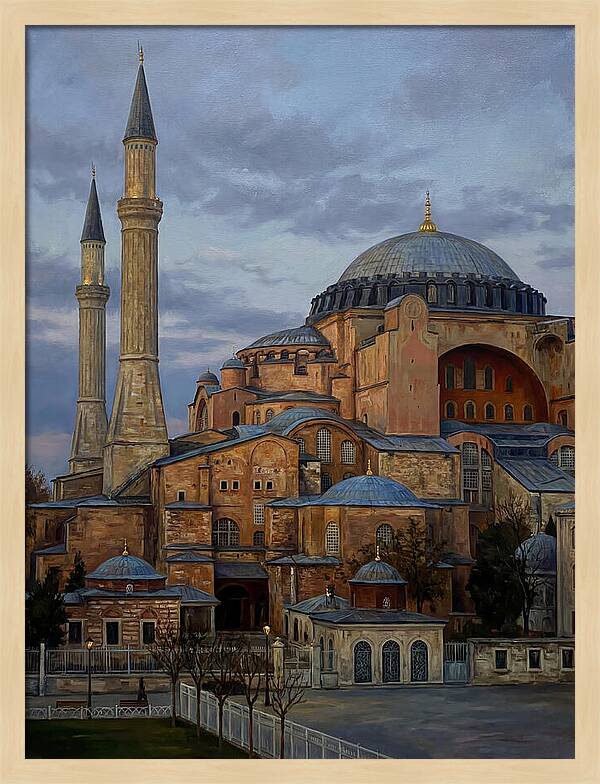 Serene Mosque Under Twilight
