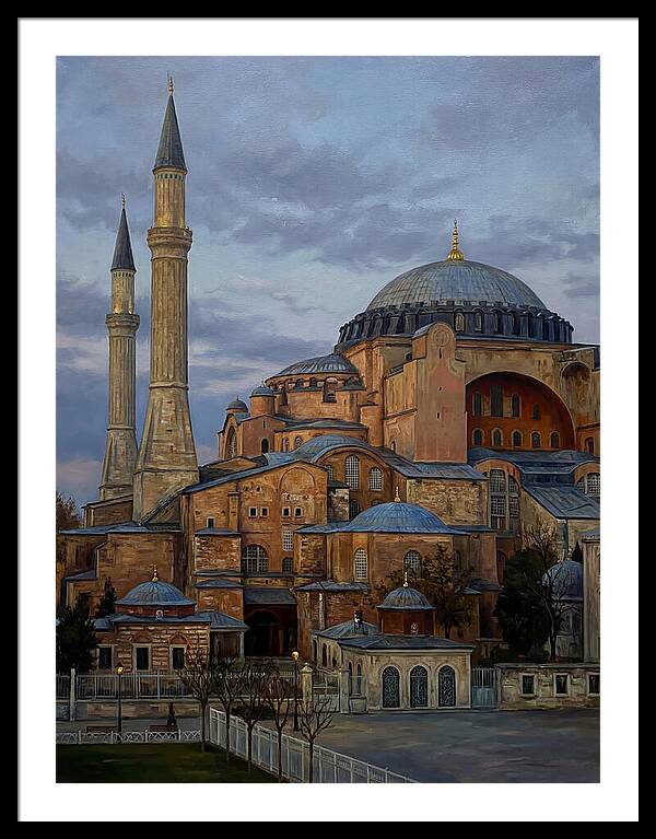 Serene Mosque Under Twilight