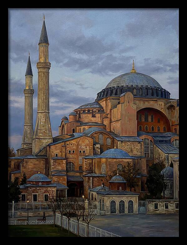 Serene Mosque Under Twilight