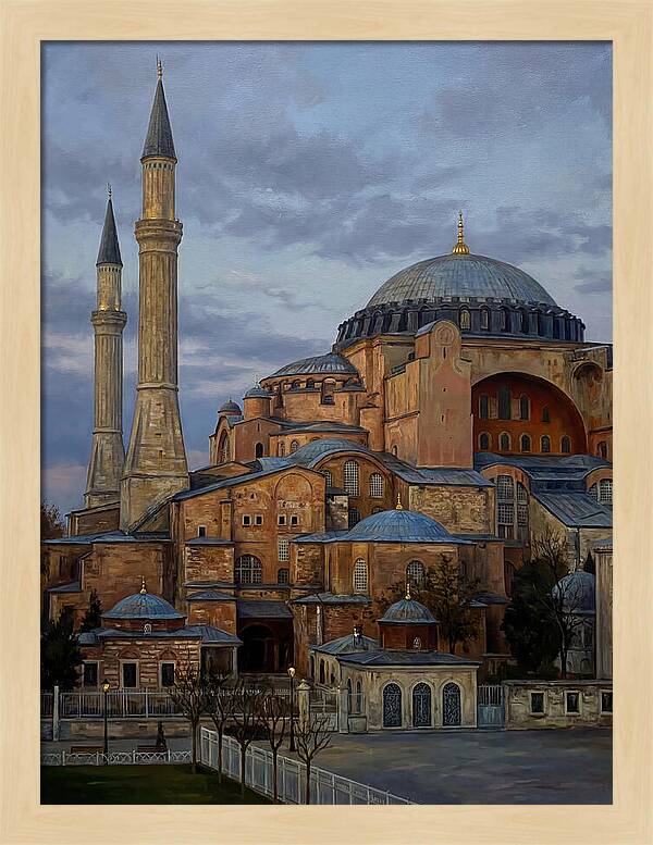 Serene Mosque Under Twilight