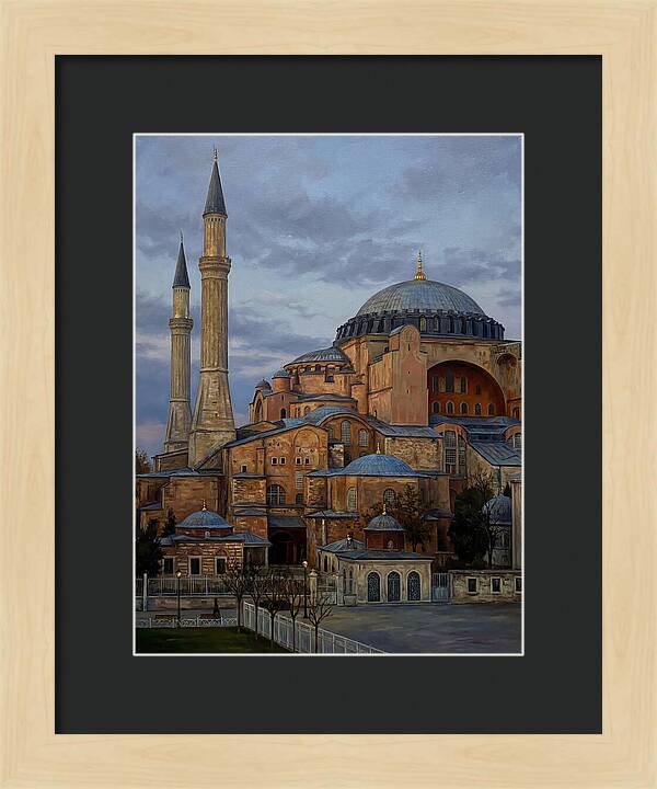 Serene Mosque Under Twilight