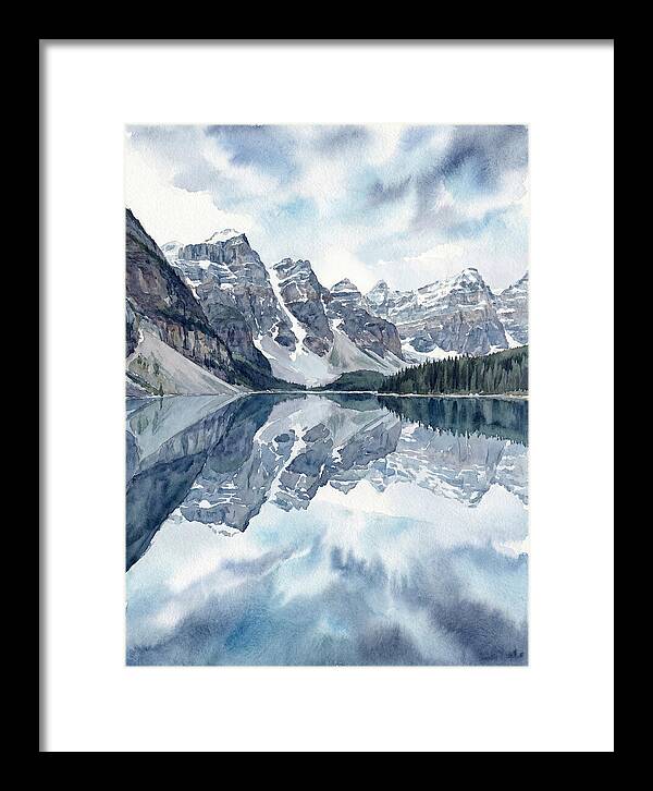 Serene Mountain Reflections
