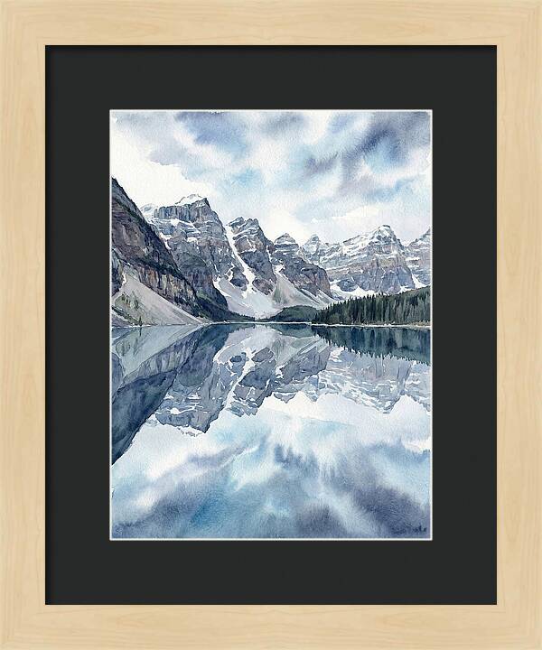 Serene Mountain Reflections