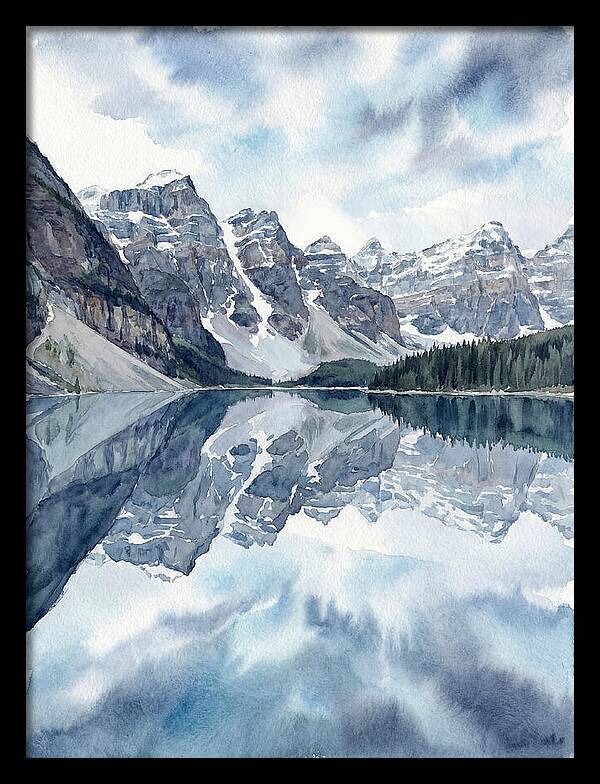 Serene Mountain Reflections