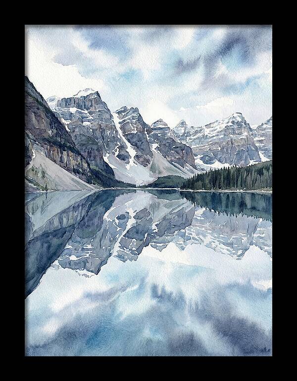 Serene Mountain Reflections